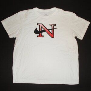 Nike T-Shirt White N Swoosh Men's Size L